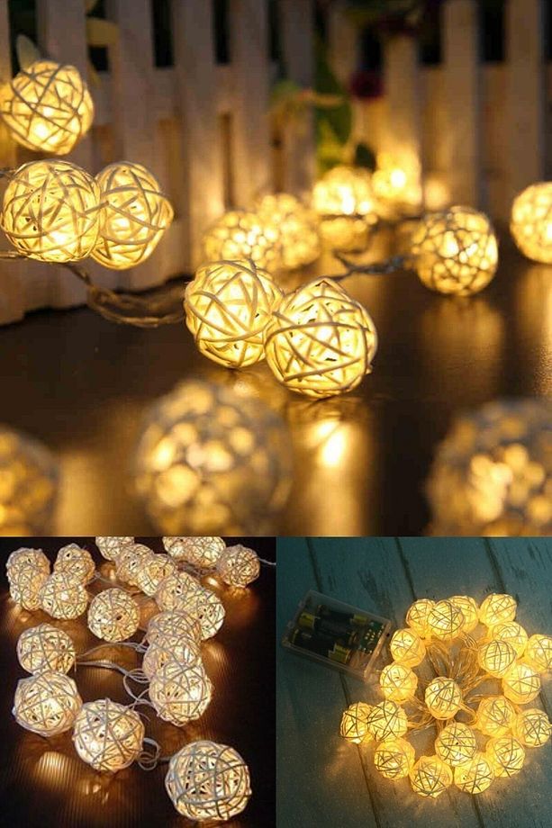 Dekoratif Rattan Model Şerit Led (10'lu) - 2