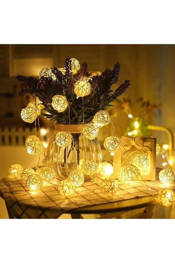 Dekoratif Rattan Model Şerit Led (10'lu) - 3