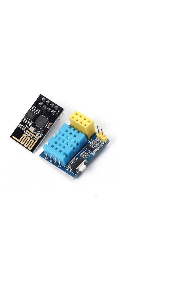Emes Robotik Dht11 Ile Wifi Sıcaklık Ve Nem Sensör Modülü (esp 8266 Wıfı Modülü Ile Birlikte) - 1
