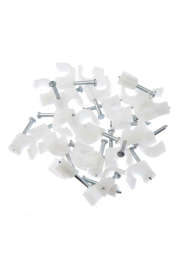 Beton Çivili Kablo Tutucu Kroşe No: 3 - 8 Mm 25 Adet - 2