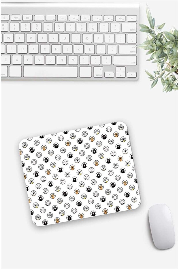 Mouse Pad cu model Mixed Cat Paws - 1
