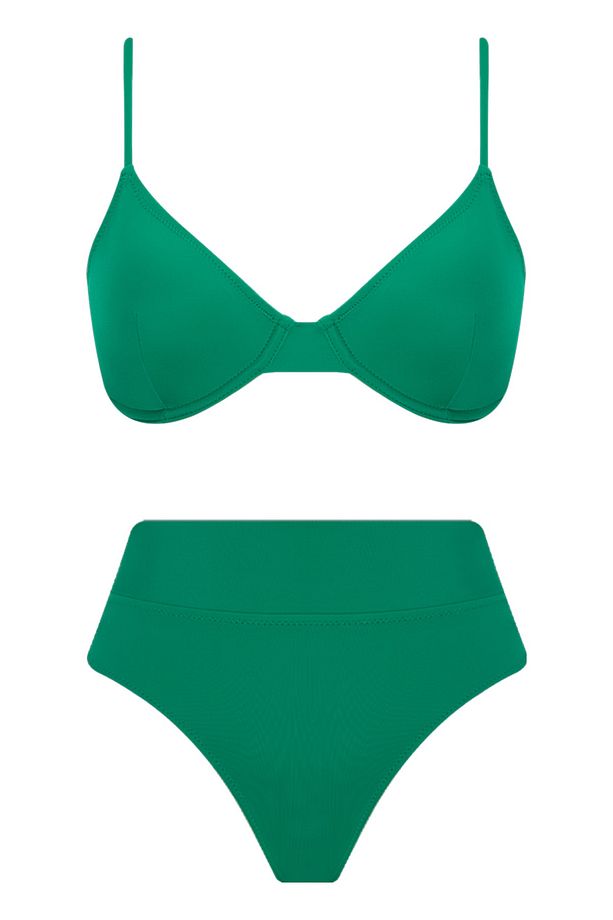 Solana Econyl® Pin-up Yüksek Belli Yeşil - 6