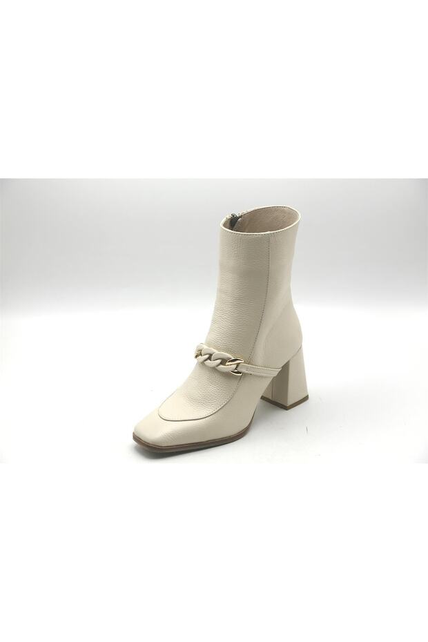 2224601 Kadın Deri Bot - 1