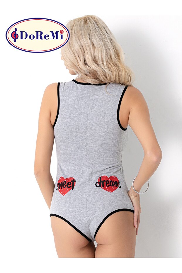 Şortlu Tulum Pijama - 2