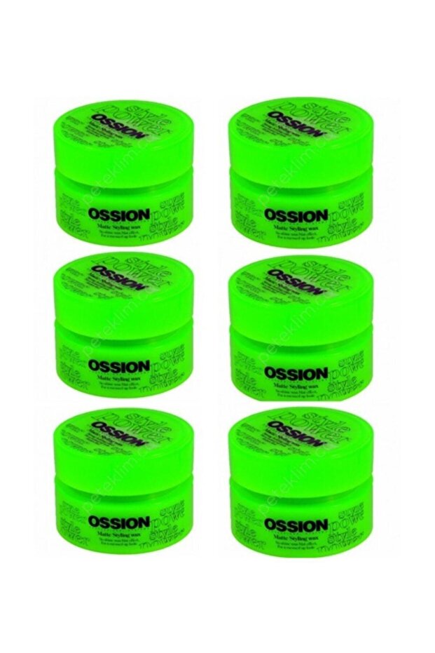 Ossıon Wax Matte Styling 100 ml 6 Adet - 1