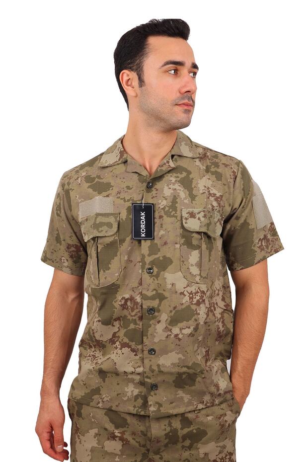 Short Sleeve Camouflage Shirt