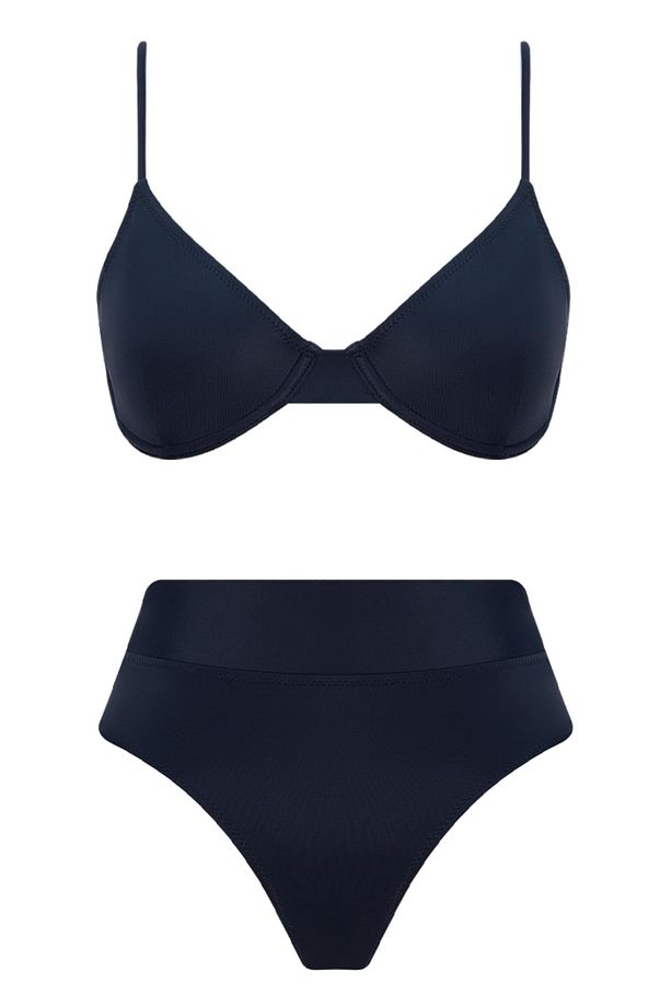 Solana Econyl® Pin-up Yüksek Belli Derin Koyu Lacivert - 6