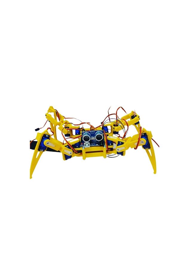 Emes Robotik Robot Örümcek Full Seti (MOTORLAR VE ELEKTRONİK DAHİL)örnek Kodlar Hediye - 3