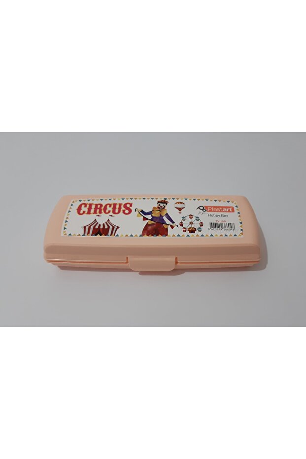 Pen Holder Plastic Rectangular Pen Box - 4