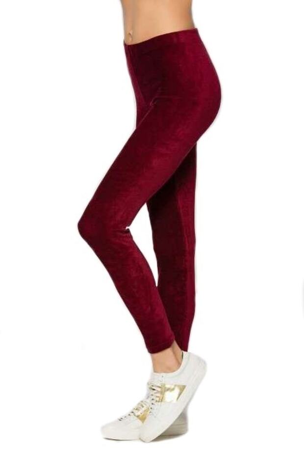 618 Women's Lycra Velvet Tights