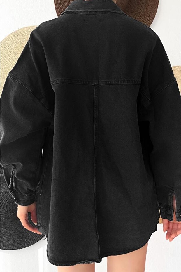 Oversize Kot Ceket - 6