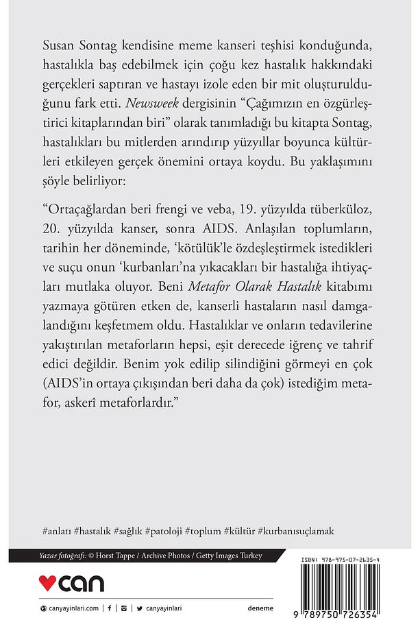 Metafor Olarak Hastalık - Aıds Ve Metaforları - 4