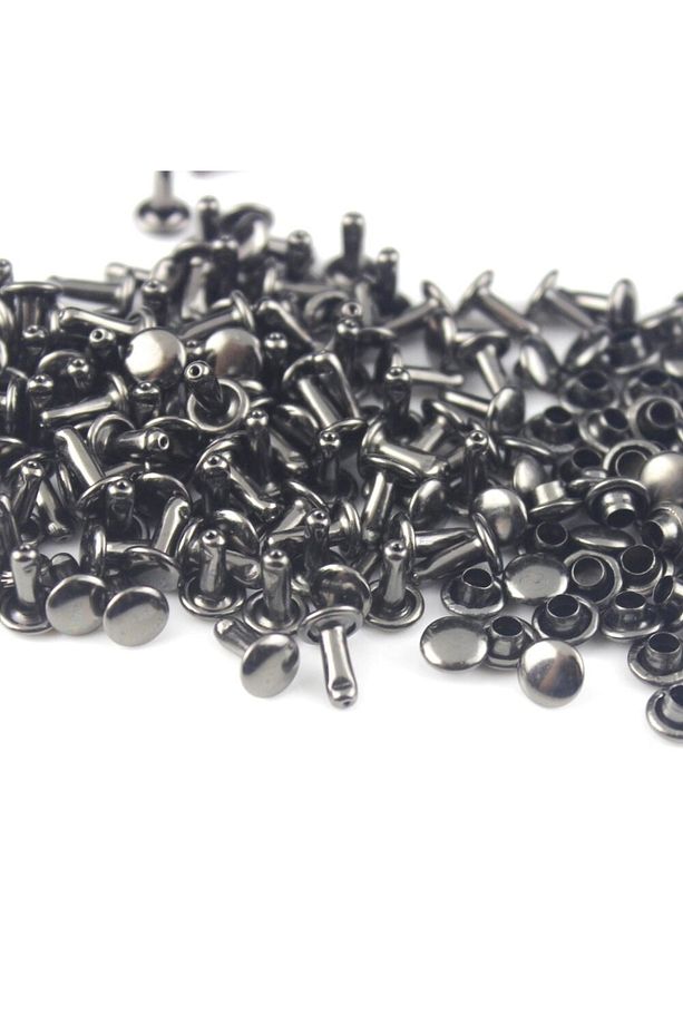 Çift Taraflı 9 Mm Perçin, Rivet, Toruk 33,5 No [1000 Adet] Siyah - 1