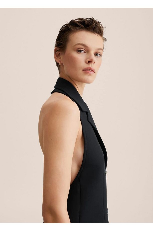 Çıkarılabilir Blazer Elbise - 8