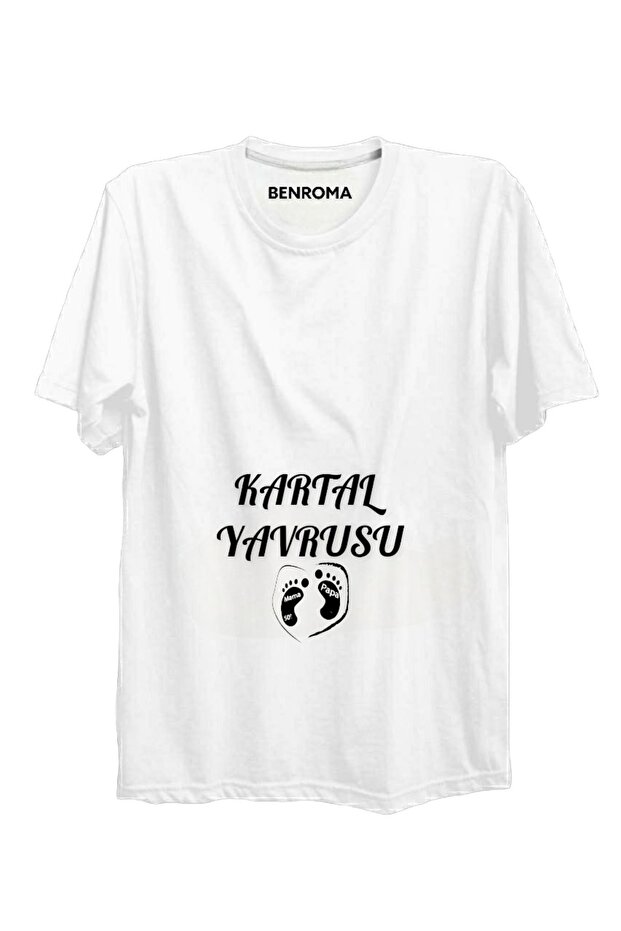 Baskılı Hamile Tişört - 1