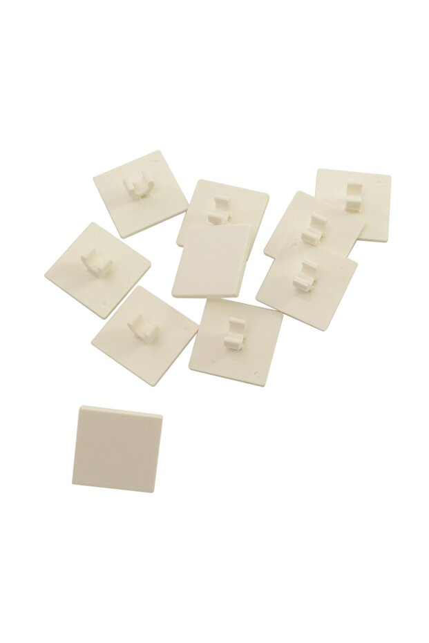 Minifigure Road Sign - Original Accessory, 2X2 Square White, 4 Pieces to Send