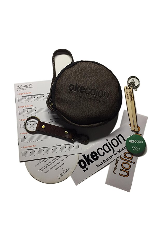 Volkan Öktem Signature Practice Pads, 10 Cm, (4 İNÇ) Kauçuk Diz Pad, Davul Çalışma Pedi, Bateri Pad - 8