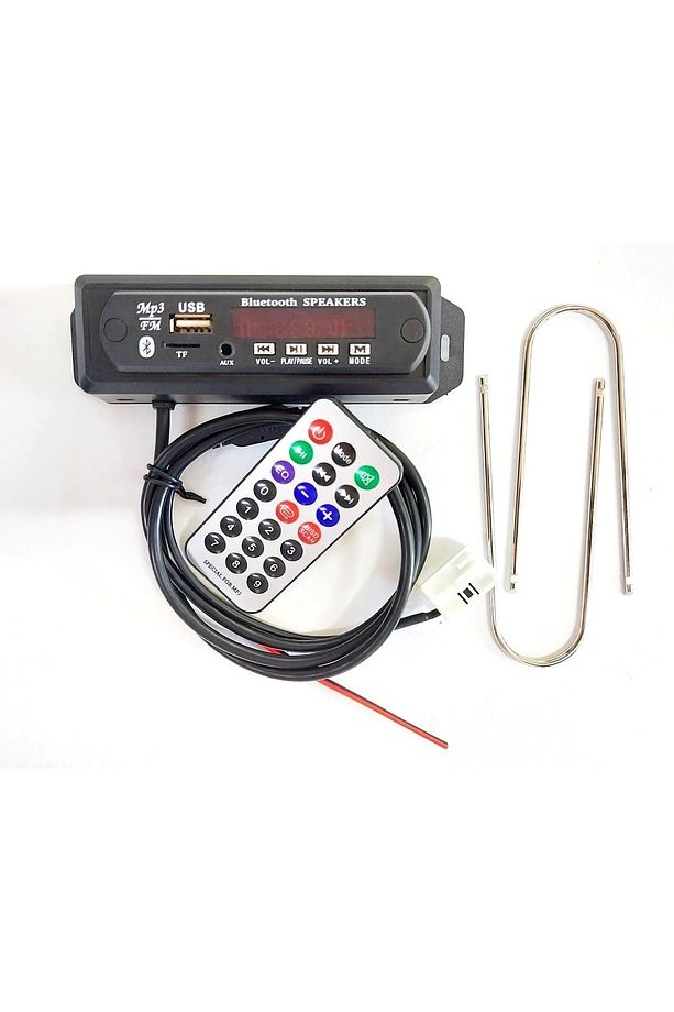 Peugeot Rd4 Teypler Için Mikrofonlu Bluetooth Usb Aux 12v - 1