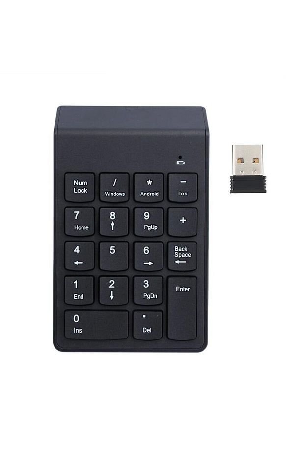 Tr-59 Süper Ince Kablosuz Keypad Klavye Numlock Numped - 1