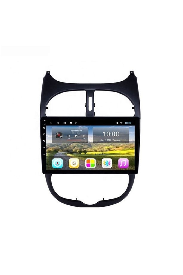 Peugeot 206 Android Multimedya Navigasyon Teyp Uyumlu - 4