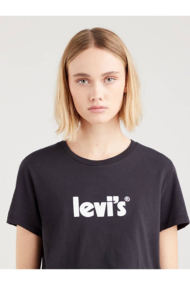 Women's Black T-shirt A2086-0169