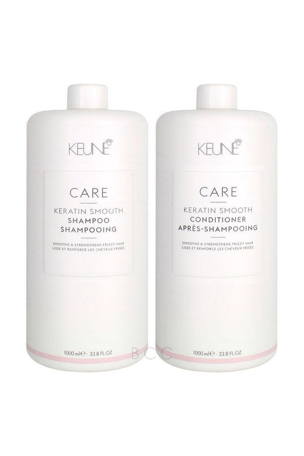 Keratin Smooth Shampoo 1000 Ml & Keratin Smooth Conditioner 1000 Ml ( 2li Set Büyük Boy) - 1