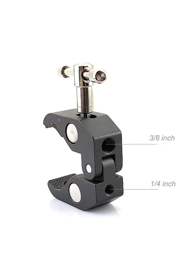 Super Crab Clamp Dslr Rig, Magic Arm Vb. Için - 6