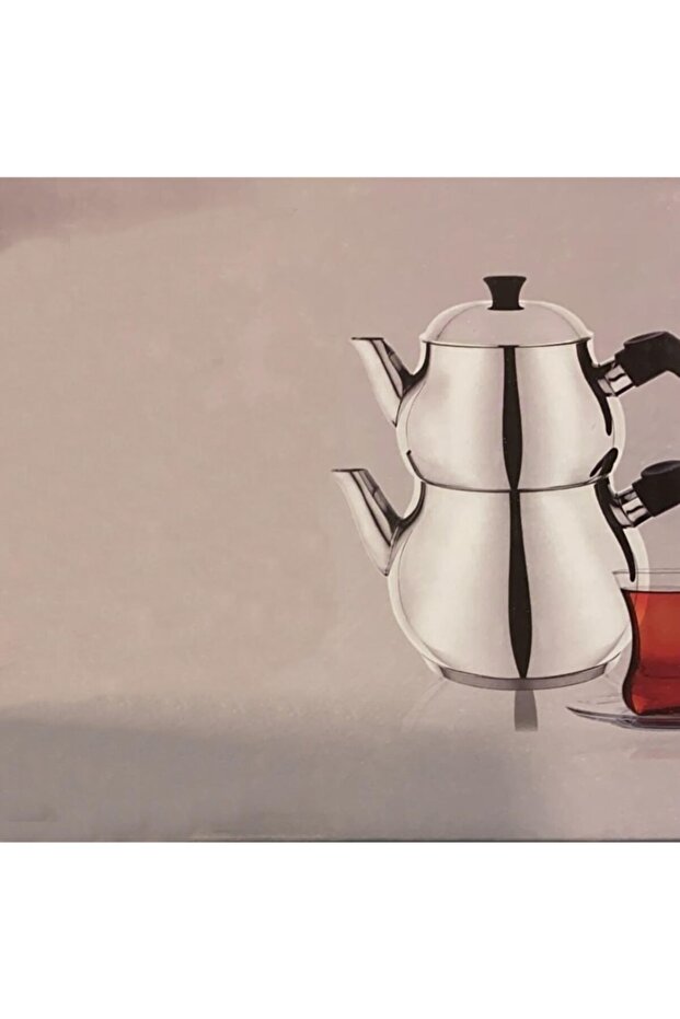 4 Prç. Base Çelik Çaydanlık Takımı - 4