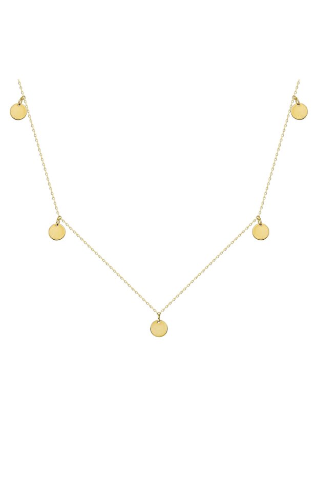 Altın Plaka Kolye - 1