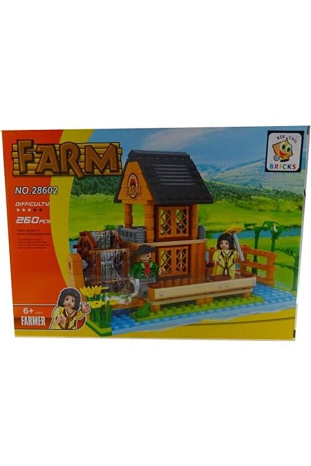 Bricks 260 Parça Çiftlik Seti 28602 - 2