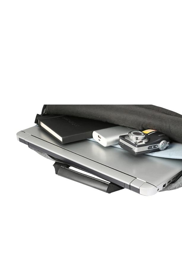 15.6 Inç Gri Bilgisayar Notebook Laptop Çantası - 3