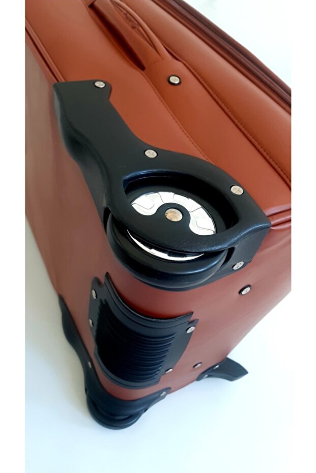 Suni Deri Orta Boy Taba Valiz - 6