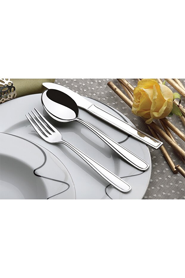 ملعقة شاي موديل سلطان 6 قطع - 1