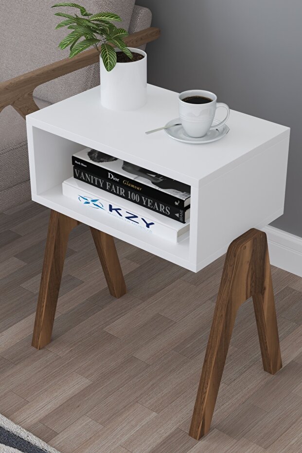 BAŞUCU SEHPA - BEYAZ - 2