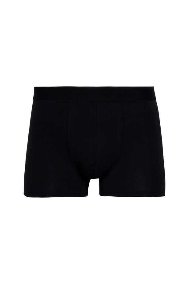 Men's Black Thermal Boxer