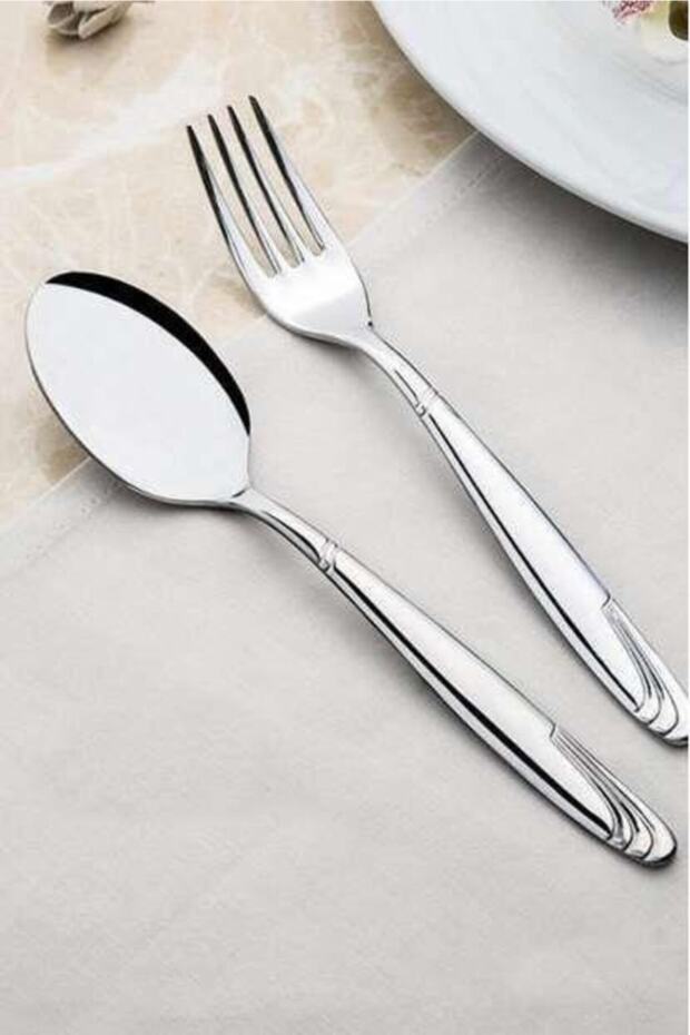 Lizbon 24 Prç, Çatal Kaşık Seti Takımı - 1