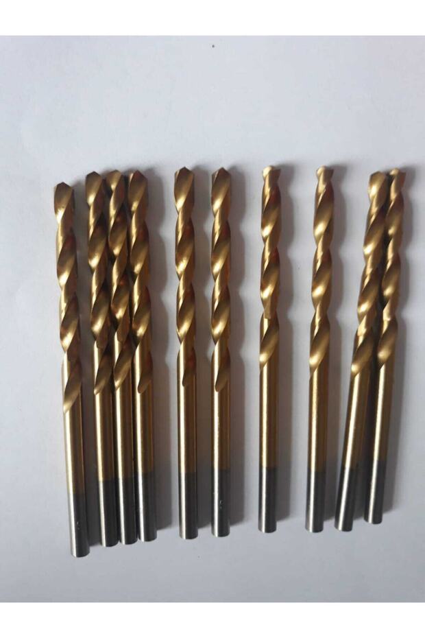 4 Mm Matkap Ucu Titanyum Kaplama Hss Metal Uc 10*5:50adet Pamirsatış - 1