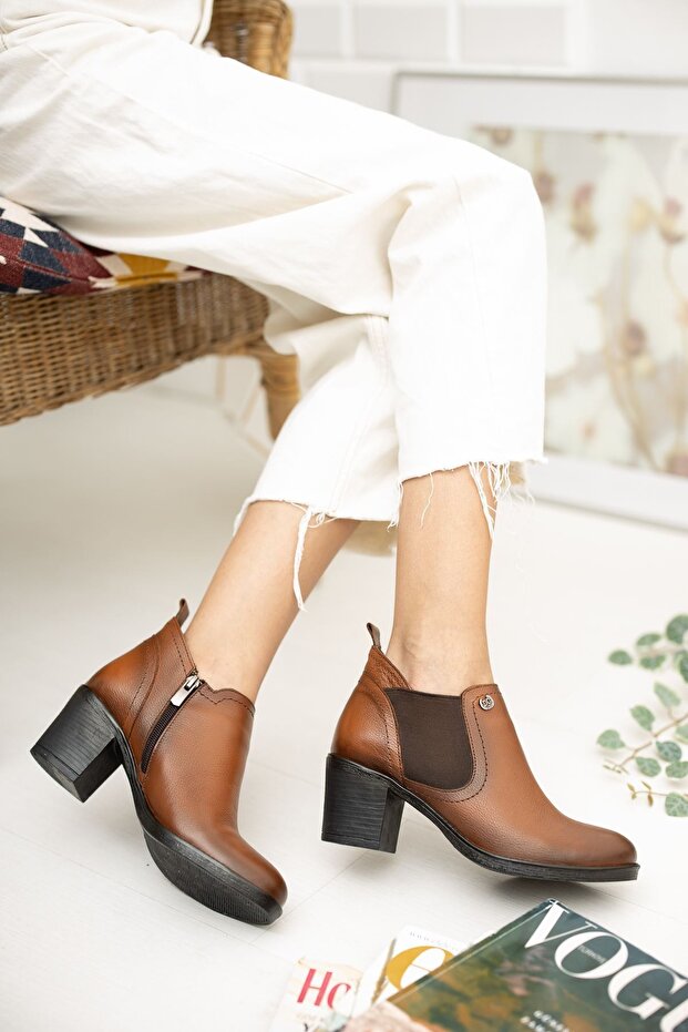 Elsion-hakiki Deri Bot-taba-erc1110 - 1