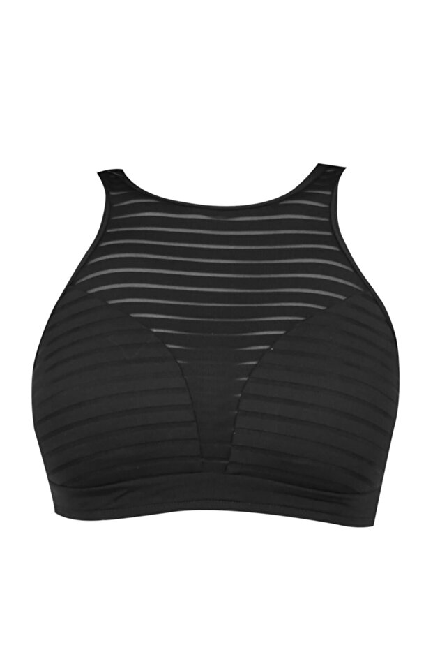 Siyah Bikini Üstü