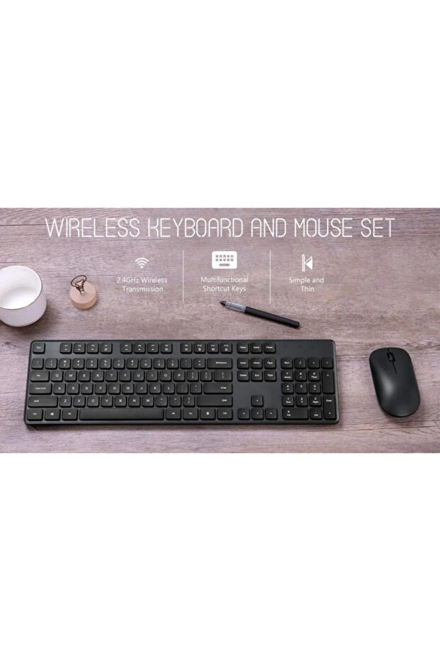 Kablosuz Klavye Ve Mouse Seti - 2