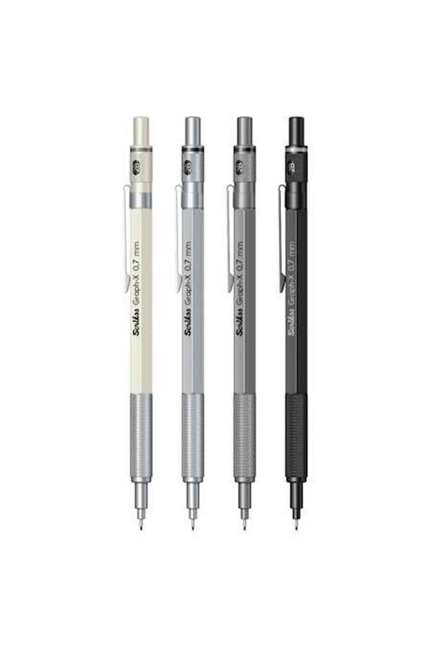 Versatil Kalem Graph-x 0,7 Mm Metal Renkler 8690187386206 Karışık Renklerde - 1