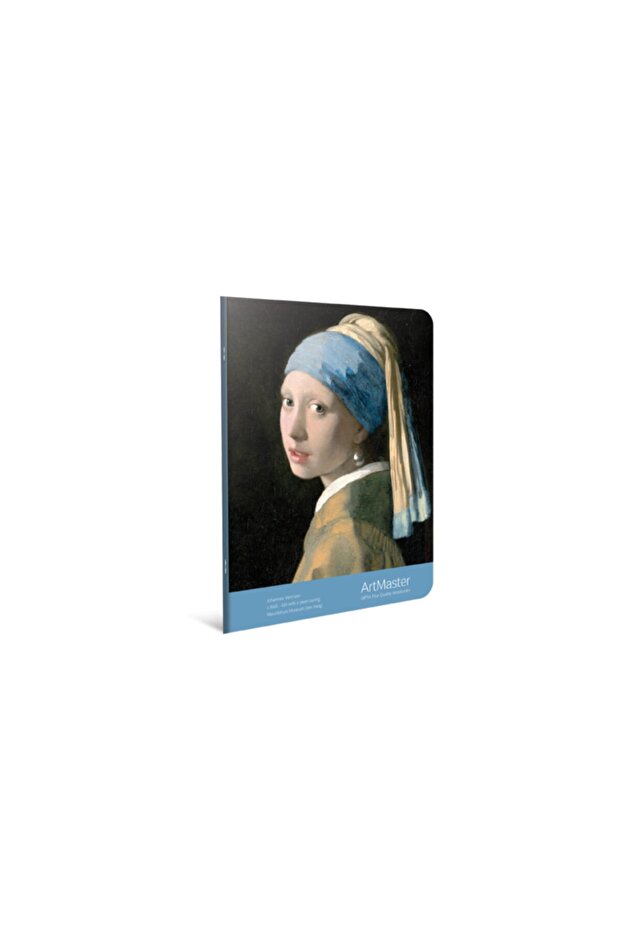 دفتر ملاحظات بغطاء من الورق المقوى مخيط بسلك من Art Master مقاس 17 × 24 سم، 60 ورقة مربعة (عبوة من 6 قطع) 3665