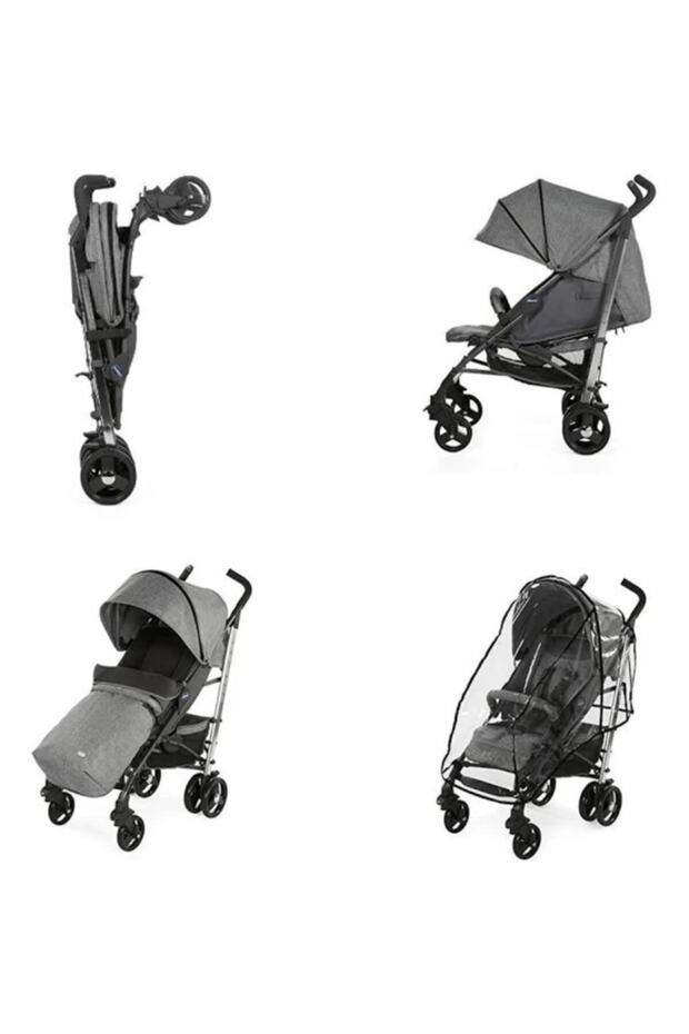 Lite Way 3 Top Bebek Arabası Red Berry Kırmızı - 5