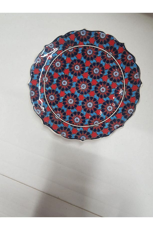 - Çini El Emeği 18 Cm Duvar Tabağı - 1