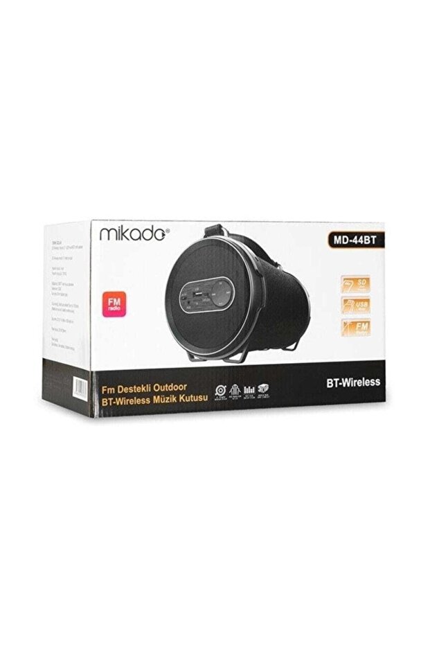Md-44bt Fm Destekli Dış Mekan Bluetooth Müzik Kutusu - 7