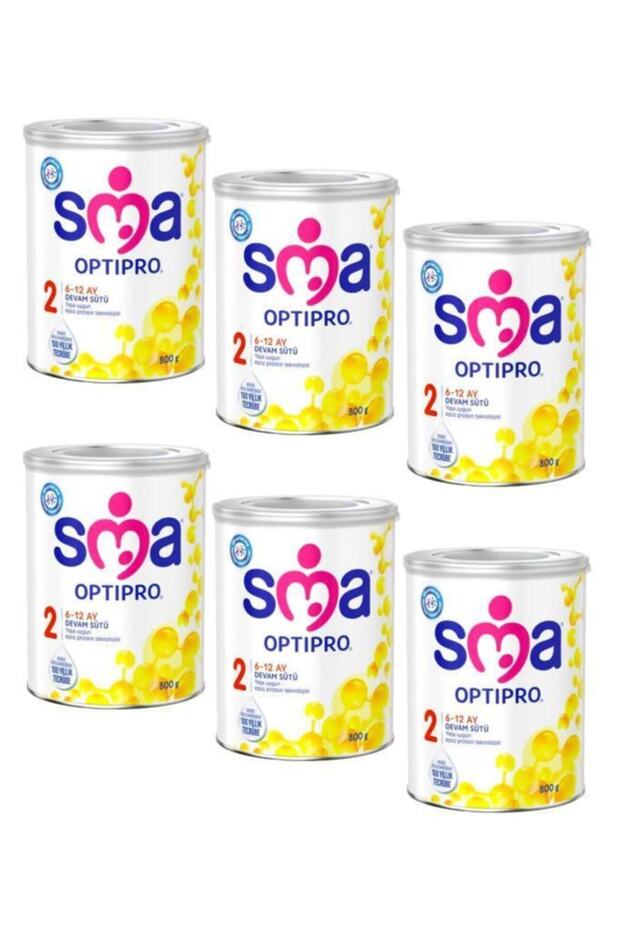 800 gr 2 Numara Optipro Devam Sütü 6'lı - 1