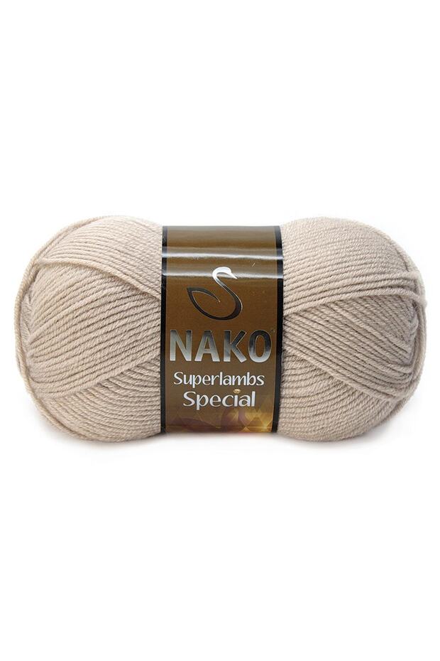 Superlambs Special 49% Wool 1199 Paper Bag Color Hand Knitting Yarn - 1 Piece