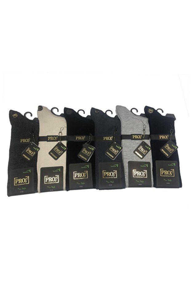 Men's 12-Piece Flak Bamboo Socks