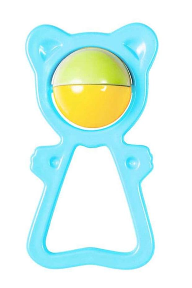 Baby Rattle Turquoise