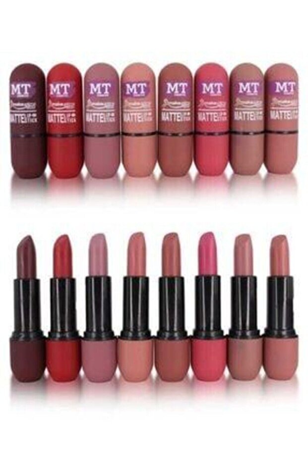 Kadın Matte 8 Li Ruj Seti - 1